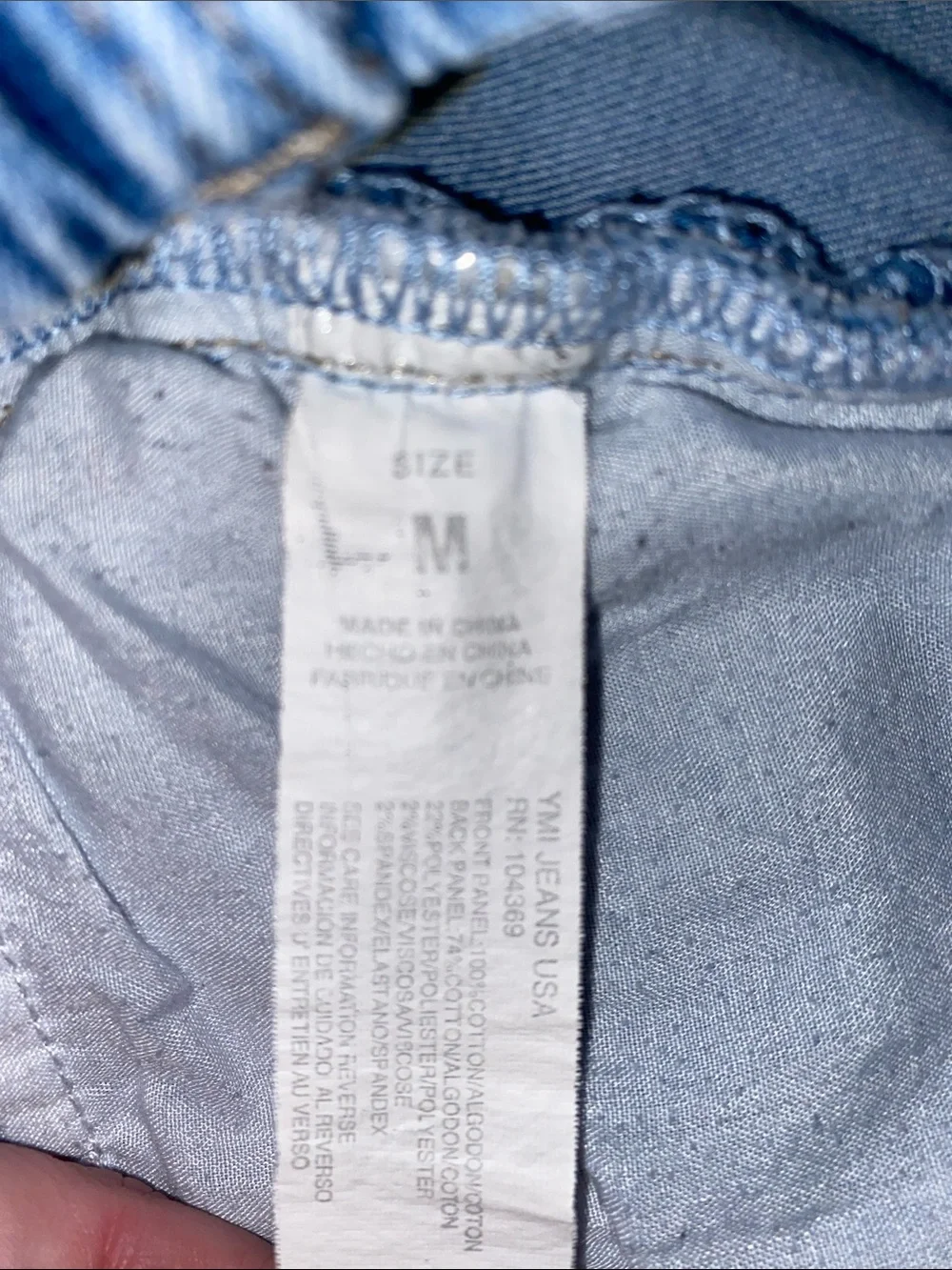 YMI Distressed Denim Shorts